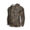 thumbnail image 5 of Havenx Camo Hoodie for Men Long Sleeve Maple Leaf Print Hoodie with Pockets Drawstring Hooded Sweatshirts Fishing Hunting Camping Athletic Workout Fall Winter Pullover,Coffee 3XL, 5 of 7