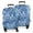 Blue Paisley Pattern-1, variant on Blue Paisley and Floral Pattern Luggage Cover Fashion Suitcase Cover Baggage Covers Fit 25-28 Inch Luggage (Go Travel)