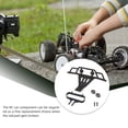 thumbnail image 3 of Parachoques delantero de nailon con Control remoto Vogacara para Wltoys 144001 Type2, 3 of 6