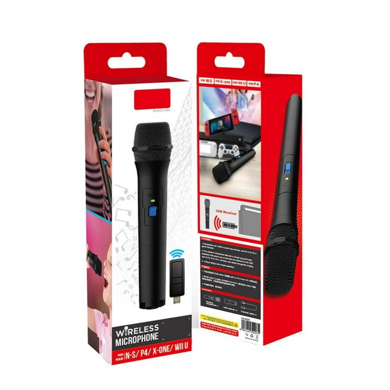 Wireless Karaoke Microphone for Nintendo Switch (Red) for Windows, Nintendo  Switch