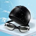 thumbnail image 3 of Anti-Fog Professional Swimming Goggles Adults Silicone Swimming Glasses Suit Adjustable Buckle Swimming Binoculars Water Glasses, 3 of 10