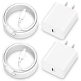 thumbnail image 1 of [Cargador] Cargador de pared rápido LUOSIKE USB C de 20 W para iPhone 16/15, 1 of 8