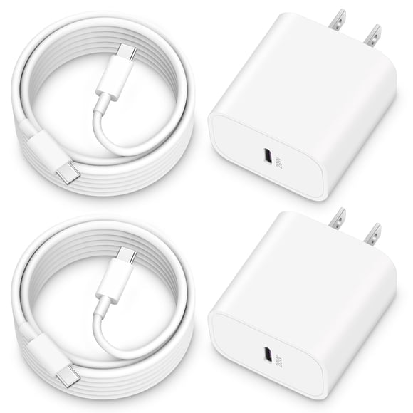 [Cargador] Cargador de pared rápido LUOSIKE USB C de 20 W para iPhone 16/15