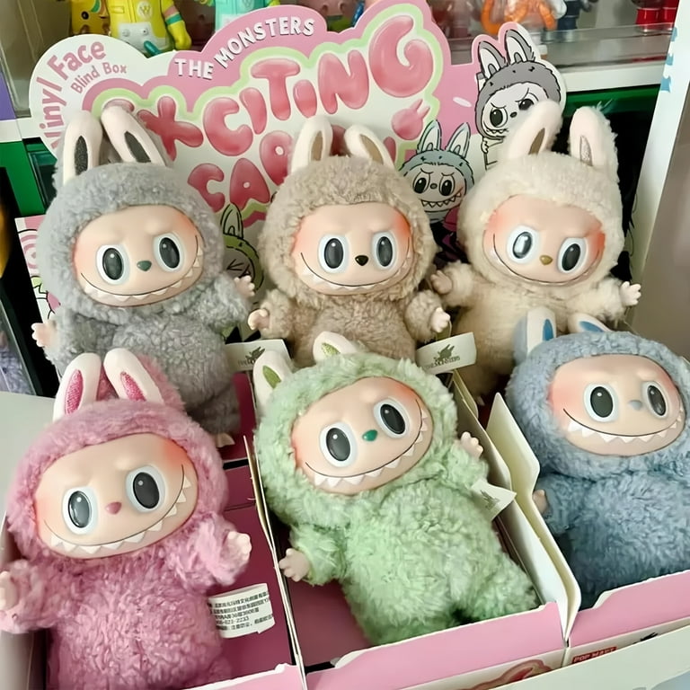 POP MART Labubu The Monsters - Etciting Macaron Plush Series POP MART Labubu The Monsters - Etciting Macaron Plush Series