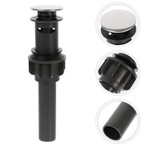 Masteelf Pop Up Drain Assembly Anti Clog Drain Stopper Bathroom Accessory