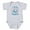 Heather Gray, variant on - Whale I Love My Mommy - Cute Infant Bodysuit Baby Romper - Size Newborn - 24 Months
