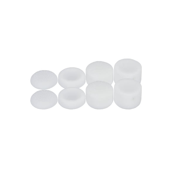 Grips Profesionales 8 Gomitas Universales Color Blanco MandaLibre Playstation / Xbox