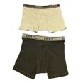 thumbnail image 2 of Life Authentic Apparel 2 Pack Men boxer briefs (Black & Gray), 2 of 2