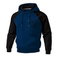 thumbnail image 2 of Ceisia Men's All Seasons Casual Solid Color Zipper Round Neck Long Sleeve Top - Comfortable Daily Gift Outdoor Wear, 2 of 6