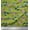 Olive Green, variant on Soimoi Cotton Duck Fabric Leaves & Periwinkle Floral Printed Craft Fabric by the Yard 42 Inch Wide