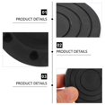 thumbnail image 2 of 8 Pcs Floor Dryer Laundry Pedestal Washing Machine Riser Anti Vibration Pad Rubber Pad Refrigerator Washing Machine Absorbers, 2 of 3