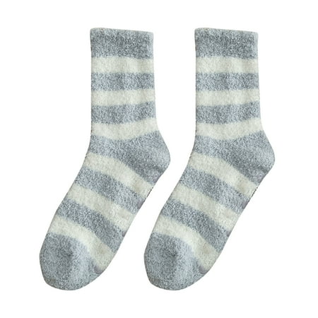 

Ankle Socks For Women Home Tube Coral Fleece Thickened Warm Floor Socks