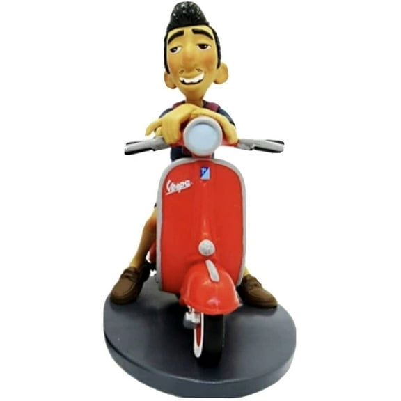 nfh Ercole & Vespa PVC Cake Topper Figure Figurine 4” Collectible Luca Sea