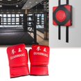 thumbnail image 1 of Almohadilla de boxeo para montaje en pared, almohadilla de boxeo de altura ajustable para el hogar Guantes Adulto L Rojo, 1 of 8