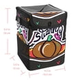 thumbnail image 5 of Thanksgiving Font Car Trash Can Mini Trash Can, Foldable with Lid, Leak-Proof, Hanging Storage Bag, 5 of 6
