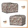 thumbnail image 3 of Fotbe Dark Enchanted Flowers And Birds for Four Slice Toaster Cover, Fingerprint Protector, Super Soft Appliance Cover And Dust Cover,Bread Dust Cover & Fingerprint Protection, 3 of 7