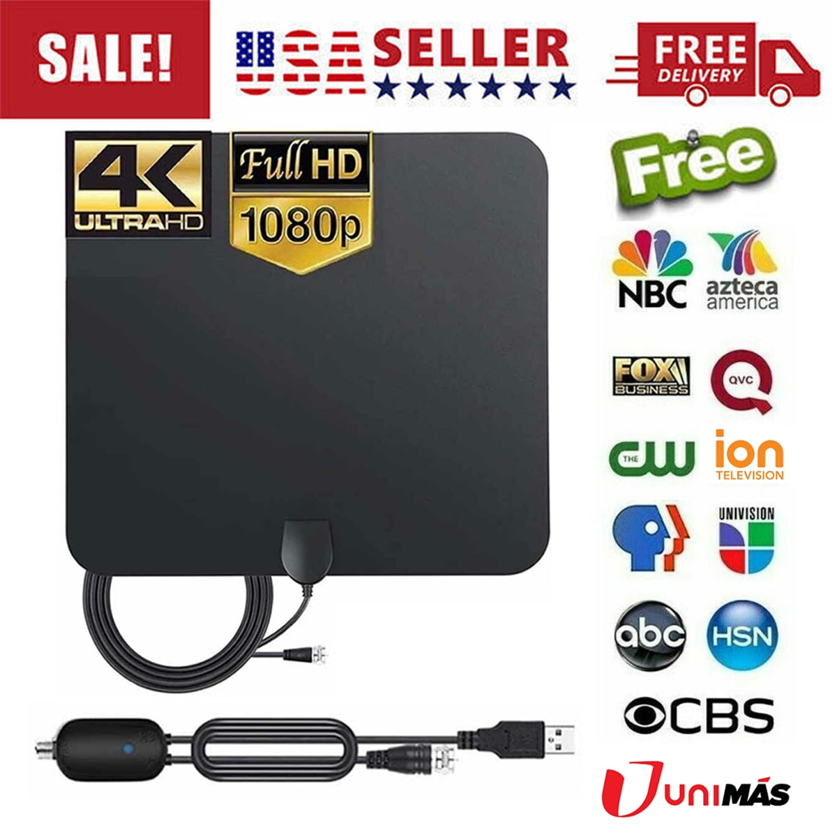 2022 Brand New 5600 Miles TV ANTENNA BOOSTER SIGNAL AMPLIFIER 30DB HDTV