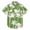 A1-Green1826, variant on XIAONU Tree Print Shirt for Men Short Sleeve Button Front Beach Tops