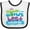 White and Black, variant on Inktastic Daddy Worlds Best Referee Boys or Girls Baby Bib