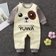 thumbnail image 2 of Kogui Baby Clothes Unisex Infant Baby Girl Boy Outfits Long Sleeve Jumpsuit Romper One Piece Fall Winter Hoodie Bodysuit 0 3 6 9 12 18 24 Months (Grey,1-3 Months), 2 of 4