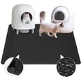 thumbnail image 1 of Alfombrilla Colewin Cat impermeable de goma, 100 x 70 cm, color negro, 1 of 5