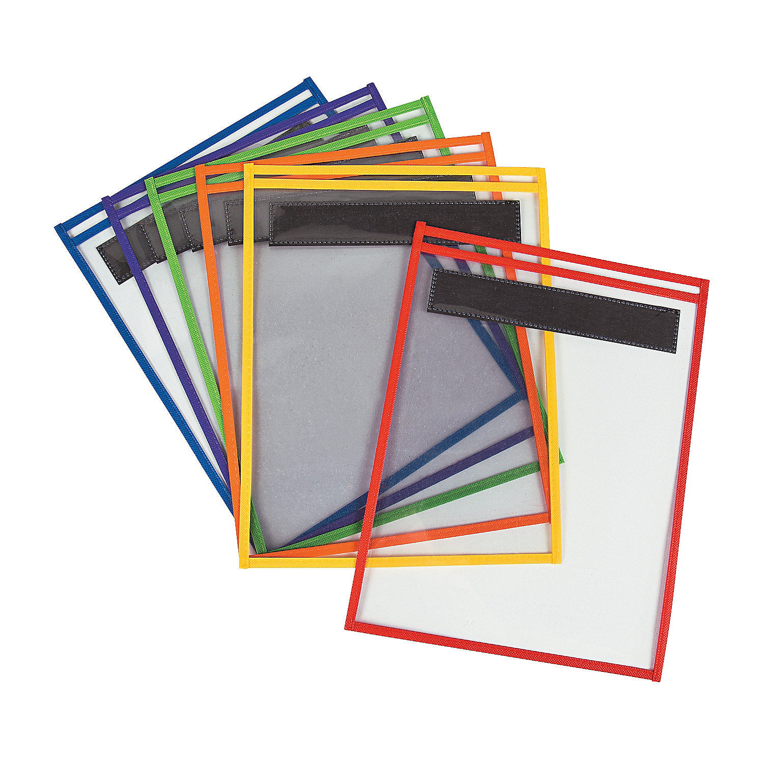 Magnetic Dry Erase Sleeves - Educational - 6 Pieces - Walmart.com ...
