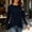 Navy, variant on Njagoc3 Women’s Long Sleeve Shirts Waffle Knit Tunic Top | Wrap Buttons Side,Soft Lightweight Sweater,Cute with Leggings,Fall Spring Outfits for Work Travel All Day Wear