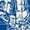 ROYAL BLUE, variant on Star Wars - R2D2 Blueprint - Men's Sleeveless Graphic Tank