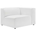 thumbnail image 6 of Sectional Sofa Set, Faux Vegan Leather, White, Modern Contemporary Urban Design, Living Lounge Room Hotel Lobby Hospitality, 6 of 10