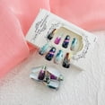 thumbnail image 3 of Ataúd largo cuadrado SXTSZJ de Fake Nails a presión con diseños, 3 of 7