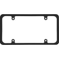 thumbnail image 2 of Cruiser License Plate Frame 30650 License Frame; Perimeter; Black; Powder Coated; Die Cast Zinc, 2 of 3
