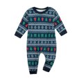 thumbnail image 2 of ITFABS Ensemble de Nuit à Manches Longues Parent-Enfant/ Combinaison pour Adultes/ Enfants, 2 of 5