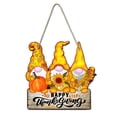 thumbnail image 2 of Wooden Welcome Sign, Festive Party, Porch Decoration, Wooden Chip Pendant, 2 of 8