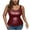Red, variant on GERsome Womens Plus Size Tank Tops Scoop Neck Sleeveless Slim Fit Tee Shirts Casual Summer Solid Color Crop Tops S-5XL
