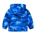 thumbnail image 3 of GYRATEDREAM Toddler Boys Cartoon Dinosaur Hoodies Jacket Cool Long Sleeve Zipper Hooded Sport Sweatshirt Coat for Kids 1-8 Years, 3 of 9