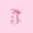 Pink J, variant on Manfei Pink Watercolor Bow Letter J Twin Sheet Sets for Girls, Cute Initial Bows Bedding, 3 Pieces