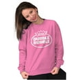 thumbnail image 3 of Distressed Dubble Bubble Retro Double Sweatshirt for Men or Women Brisco Brands 2X, 3 of 6