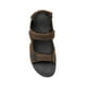 thumbnail image 3 of Sandalia Con Velcro Flexi para Hombre Estilo 411001 Chocolate, 3 of 5