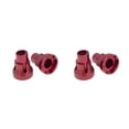 thumbnail image 4 of Vogacara Copa del eje trasero de 2 piezas, resistente al desgaste, nuevo estilo, apariencia exquisita, conveniente, reemplazo ajustable para Rojo 2piezas, 4 of 6