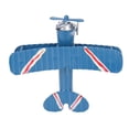 thumbnail image 4 of Airplane Model, Decoration High Strength Airplane Scale Model Strong Bearing Capacity Blue  For Living Room For Dining Room For Study Room, 4 of 8