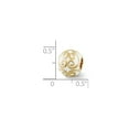 thumbnail image 2 of 925 Sterling Silver Reflections Gold-plated & Enameled Bali Bead; for Adults and Teens; for Women and Men, 2 of 2