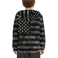 thumbnail image 5 of DISNIMO Boys American Flag Hoodies 6-7 Pullover Hoodie Kids Girls Boys Sweatshirts with Hood for Children Hooded Sweatshirt Long Sleeve Independence Day Fall Clothing for Girl, 5 of 7
