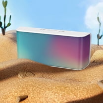 AZXY Outdoor Speaker,Wireless Speakers,Mini Portable Speaker with Lights,Long Lasting Bluetooth Speakers with Subwoofer for Home Outside