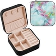 thumbnail image 2 of GZHJMY Dragonfly Small Jewelry Box, Portable Leather Travel Jewelry Storage Case for Rings Earrings Necklace Bracelets, 2 of 7