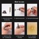 thumbnail image 4 of Exquisite 50pcs Moxibustion Tube Paste Moxa Self-stick Mugwort Candle Therapy Heating Acupunture Meridian Massage Warm Body Massager, 4 of 5
