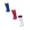 White 1PCS & Red 1PCS & Blue 1PCS, variant on FUZHIQ 3 Pairs Kids Soccer Socks Striped Knee High Tube Socks Football Baseball Uniform Sports Socks for Boys Girls, 7-12 Years