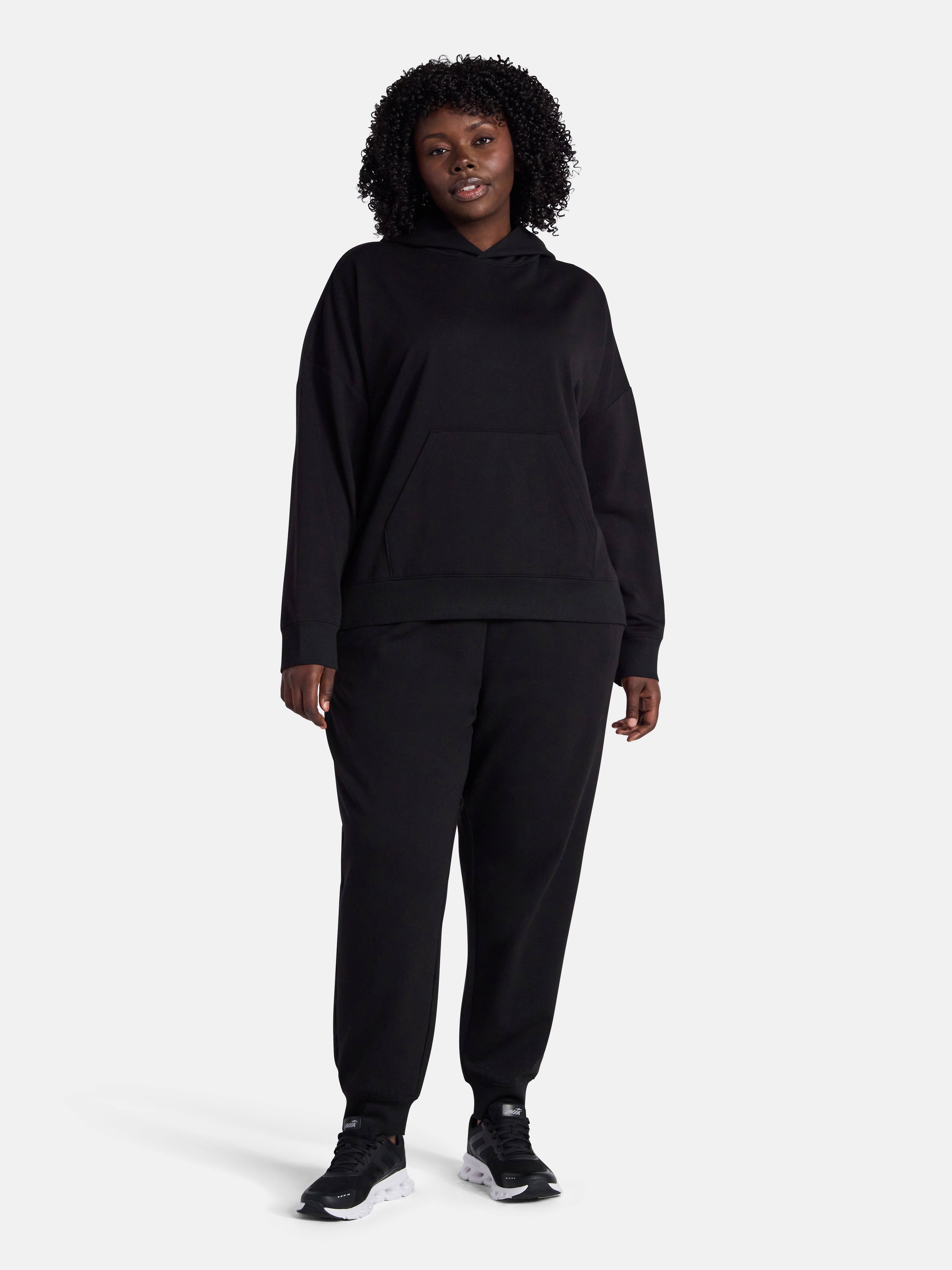 Athletic Works Women's and Women's Plus Super Soft Jogger Sweatpants, Sizes XS-4X