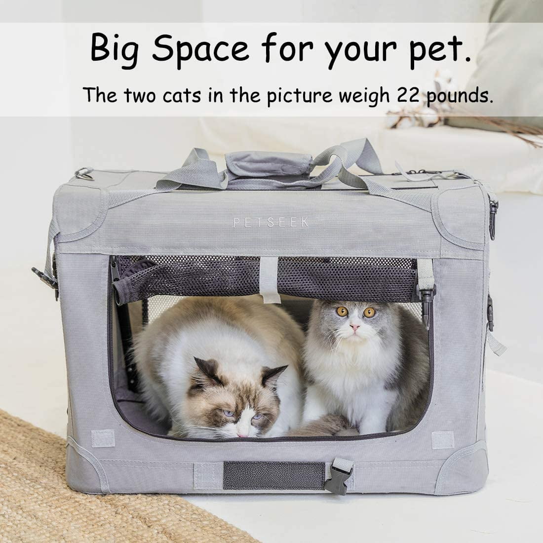 extra large soft pet carrier