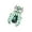 A, variant on Cartoon Bugs Brooch With Sparkling Rhinestones Women Fashion Jewelry Gift Pin Accessory for Trendsetters