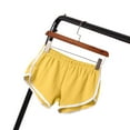 thumbnail image 5 of OHGOD Biker Shorts Women for Pockets - Short De Mujer - Women Shorts Athletic - Summer Shorts Women - Yellow - S, 5 of 5